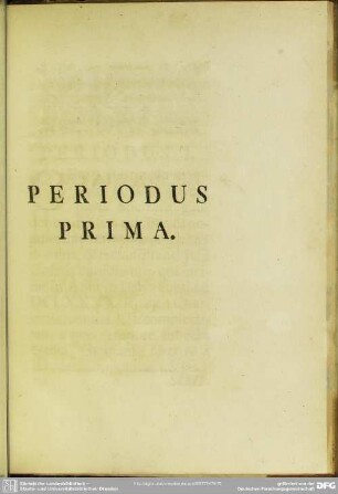 Periodus Prima