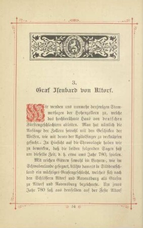 3. Graf Isenbard von Altorf