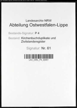 Zivilstandsregister der Stadt Dortmund (T 1811, Band 2, Urkunden Nr. 159-200). (Gemeinde: Dortmund, Stadt)