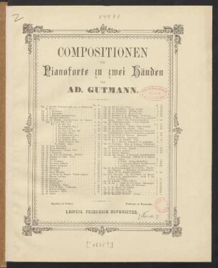 Le calme de la mer : op. 59