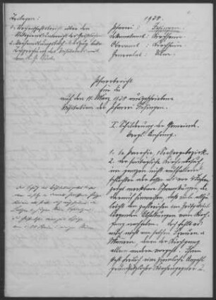 Jesingen: Pfarrbericht 1928