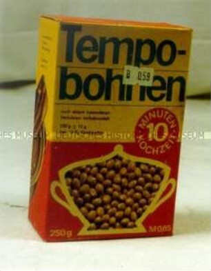 Fertiggericht "Tempobohnen"