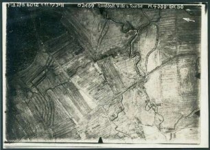 Foto des Geländes nordöstlich von Ville-sur-Tourbe (Luftbild)