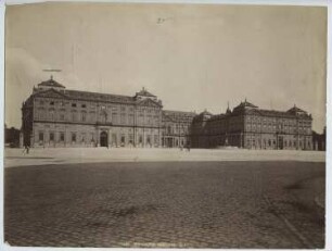 Würzburger Residenz, Würzburg Stadtseite: Außenansicht