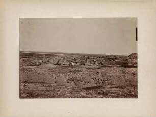 Blick über Assur : Blick über Ruinen der antiken Stadt Assur.