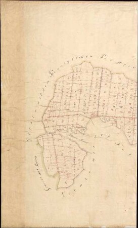 I. Rein-Karte von den Belziger Landschaftswiesen hinter Rottstock und Linthe (3 Teile)