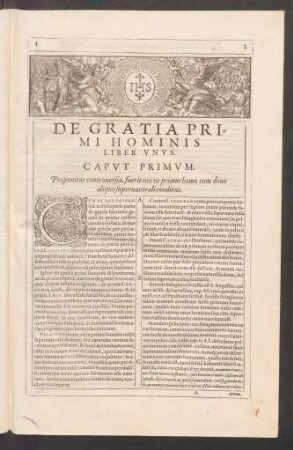 De Gratia Primi Hominis Liber Unus.