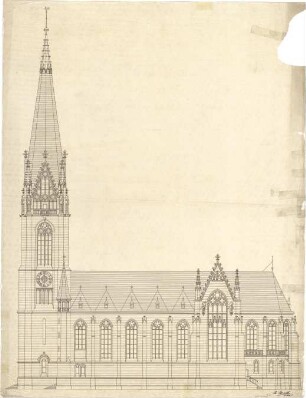 Schmidt, Heinrich von; Kaiserslautern; Marienkirche - Ansicht