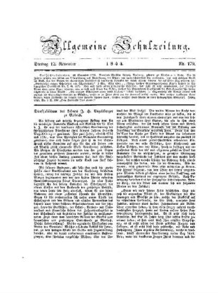 Dienstjubiläum des Lehrers J. H. Vogelsberger zu Biebrich