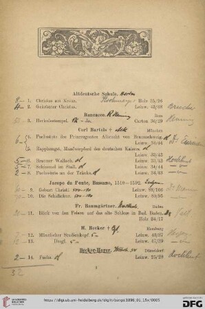 (Nr. 1-226)