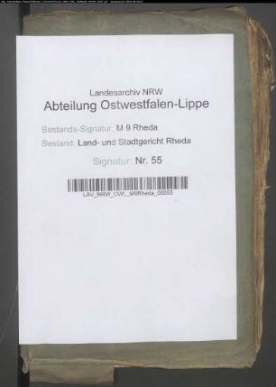 Acta voluntaria (Protokolle der freiwilligen Gerichtsbarkeit), Vol. I