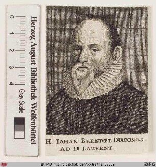 Bildnis Johann Brendel (I)