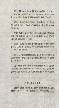 Heilkunde