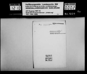 Mayer, Hermann, Handelsmann in Ettlingen Käufer: August Gröner, Gipsermeister und dessen Ehefrau Babette geb. Webert in Ettlingen Lagerbuch-Nr. 124 b Ettlingen