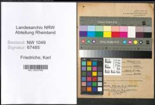 Entnazifizierung Karl Friedrichs , geb. 14.02.1905 (Landwirt)