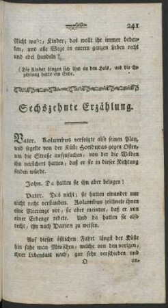 Sechszehnte Erzählung
