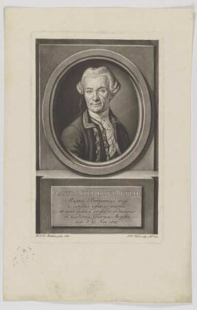 Bildnis des Ioannes Stephanus Pütter