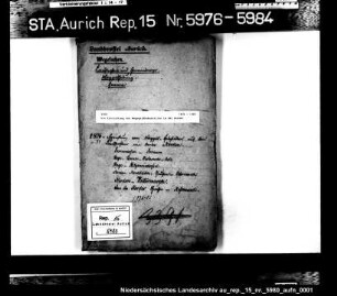 Die Einrichtung von Wegegeldhebestellen im Amt Norden