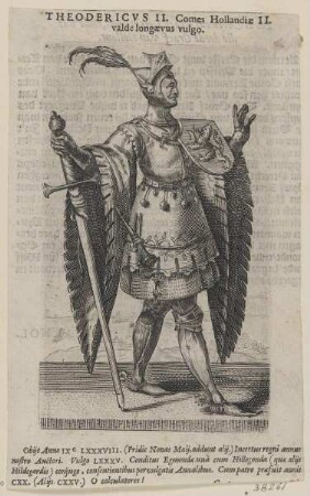 Bildnis des Theodoricvs II.