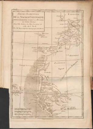 Partie Occidentale De L'Ancien Continent, Depuis Lisbonne Jusqu'À La Riviere De Sierra Leona: Avec l'Isle Madere, les Isles Canaries, et celles Du C. Verd