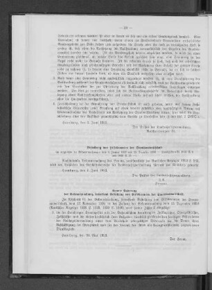 Bestellung v. Hilfsbeamten d. Staatsanwaltschaft, neunte Änderung d. Bekanntmachung, betrf. Bestellung v. Hilfsbeamten d. Staatsanwaltschaft.