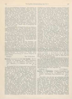 247-248 [Rezension] Müsebeck, Ernst, Carl Candidus. Ein Lebensbild zur Geschichte des religös-spekulativen Idealismus und des elsässischen Geistenslebens vor 1870