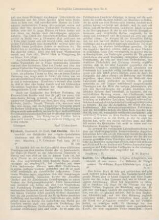 247-248 [Rezension] Müsebeck, Ernst, Carl Candidus. Ein Lebensbild zur Geschichte des religös-spekulativen Idealismus und des elsässischen Geistenslebens vor 1870