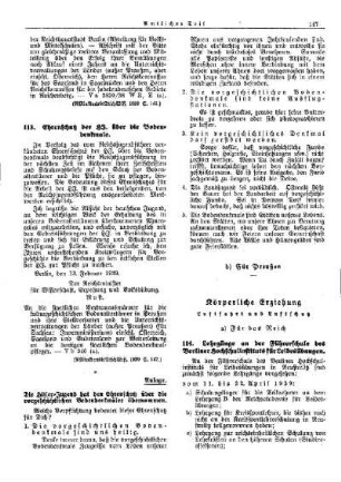 Lehrgänge an der Führerschule des Berliner Hochschulinstituts für Leibesübungen : [Körperliche Erziehung] ; [Für das Reich] ; [Amtliche Erlasse] ; [Amtlicher Teil]