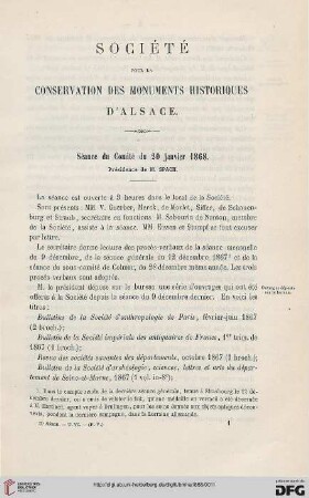 [Procès-verbaux des séances]