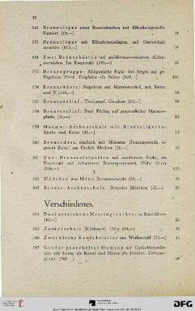 Verschiedenes (Nr. 544-607)