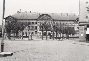 Zweibrücken, Herzogliches Schloss : Zweibrücken. Herzogliches Schloss. Eingangsfront