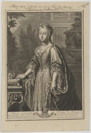 Bildnis der Marie Leczinski, Königin von Frankreich