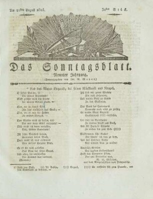 34, 1825: Stück