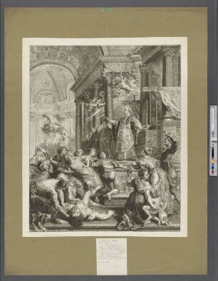 [Der Heilige Ignatius von Loyola heilt die Besessenen]