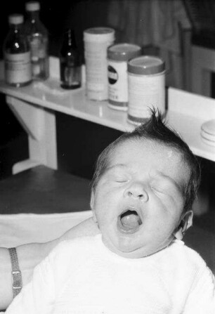 Neujahrsbaby 1960.