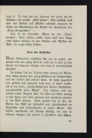 61-66 Eine alte Geschichte