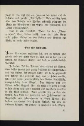 61-66 Eine alte Geschichte