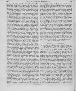 Ziethen, H.: Die Versteinerungen Württembergs. H. 2. Stuttgart: Schweizerbart 1830