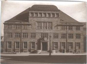 Billing, Hermann; Freiburg / Breisgau (Baden-Württemberg); Universität, Kollegiengebäude - Fassade (Ansicht)