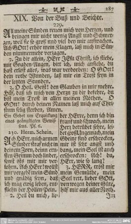 XIX. Von der Buß und Beichte