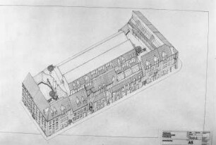 Gemeinderatsbeschluss zum Bau des Parkhauses "Bürgerstraße" mit Wohnhaus- und Ladenreihe