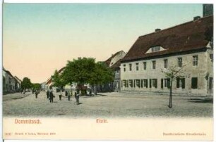 Dommitzsch. Markt