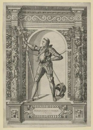 Bildnis des Ferdinandvs Consalv de Corduba