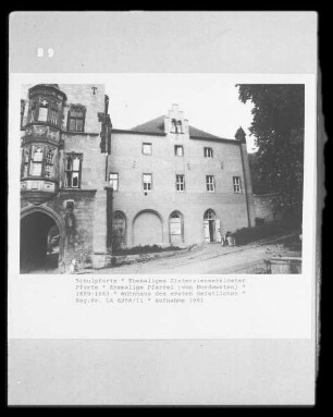 Ehemaliges Zisterzienserkloster Pforta — Ehemalige Pfarrei