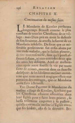 Chapitre X. Continuation du mesme sujet