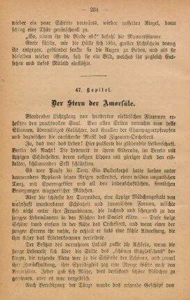 47. Kapitel. Der Stern der Amorsäle.