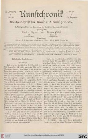 Heft 12 (29. Dezember 1887)