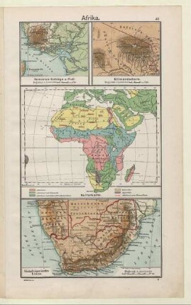 Kamerun-Gebirge u. -Fluß