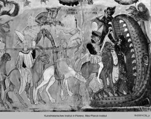 Das Himmlische Jerusalem, die Werke der Barmherzigkeit, die Auferstehung der Toten und die Hölle : Die Hölle