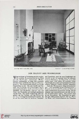 41: Der Begriff der Wohnkunde
